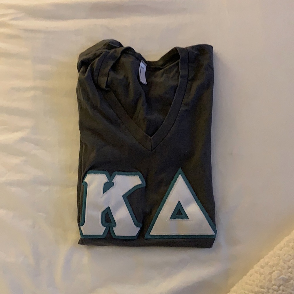 Kappa Delta Greek Life Gray T-shirt
